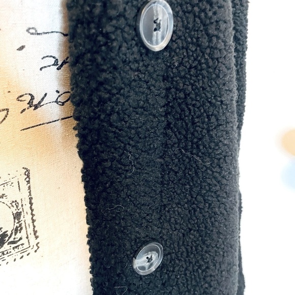 Teddy Fleece Soft Faux Fir Jacket/Long Sweater - Picture 6 of 8